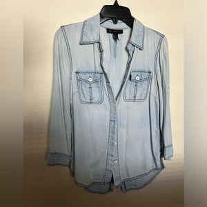 INC international concepts  chambray top
